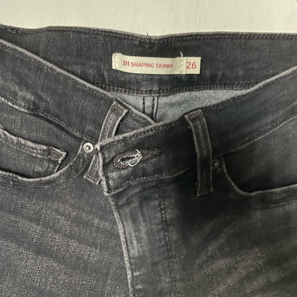 Levi's 311 Shaping Skinny Jeans in Charcoal - Picture 2 of 6